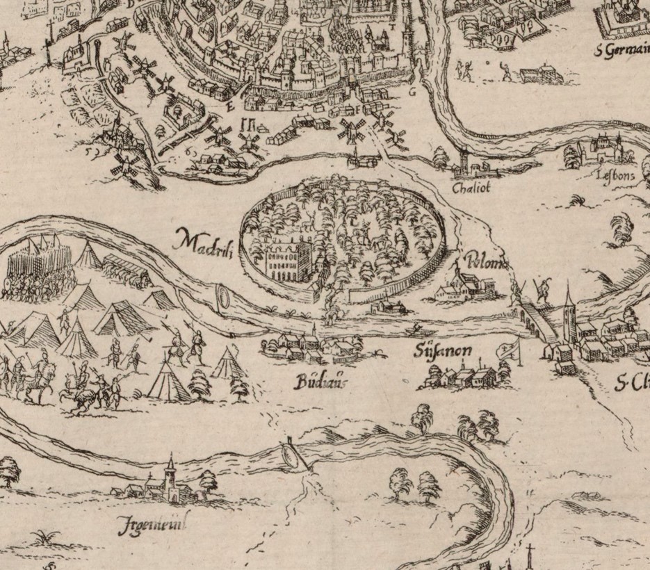 Plan de Paris 1565